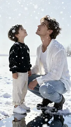 Snow w Child