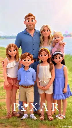 Family Pixar Ai