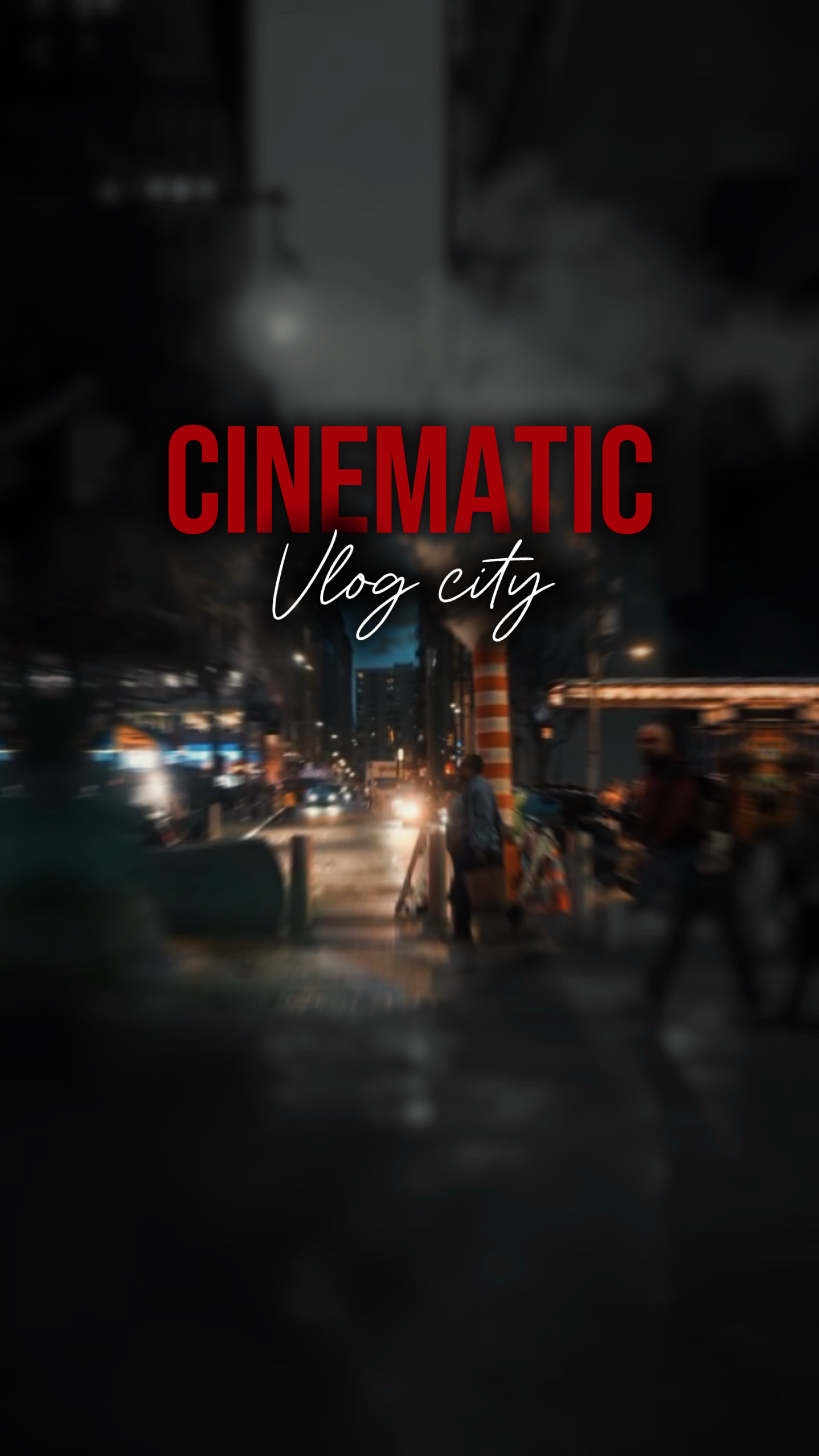 Kinoische Vlog-Stadt 