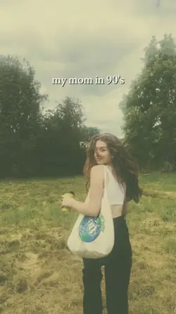 my mom in 90's