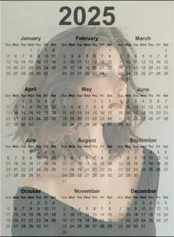 2025 Calendar