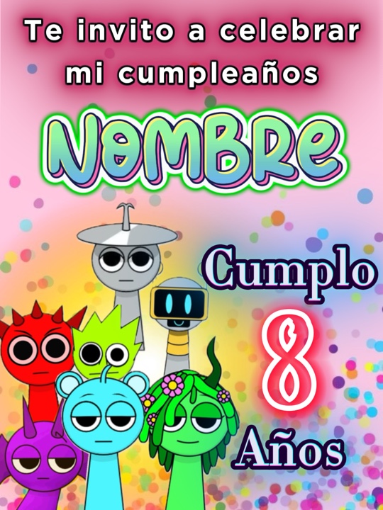 Sprunki invitación 