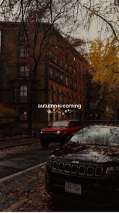 autumn is coming