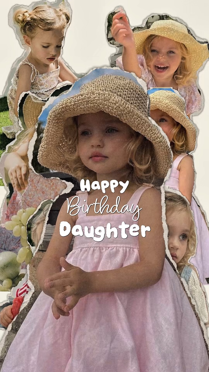 Feliz aniversário filha 