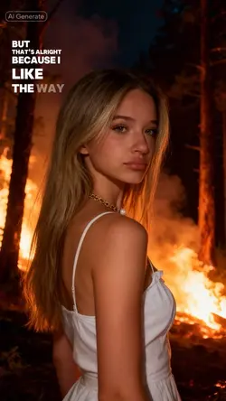 fire photoshoot ai