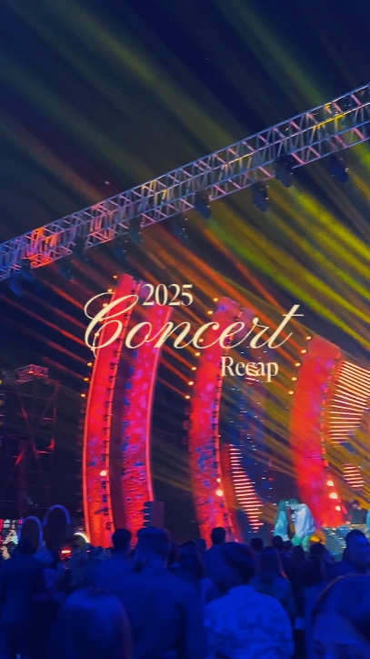 Récapitulatif des concerts 2025