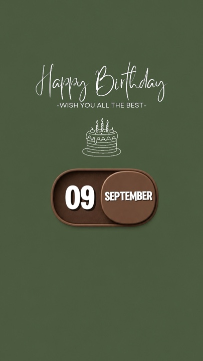 HBD 09 September 