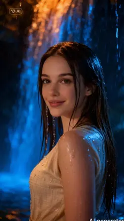 Waterfall photoshoot