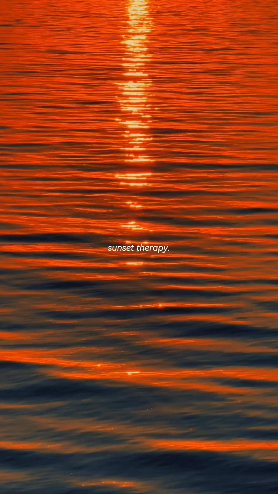 therapy sa paglubog ng araw