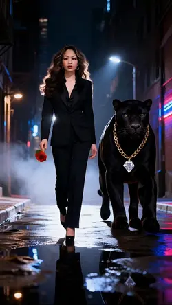 Black leopard