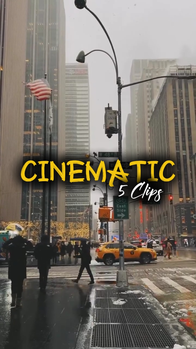 5 Clips Cinematic 