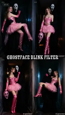 Ghostface blink