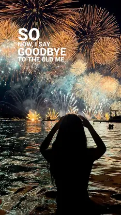 so now i say goodbye