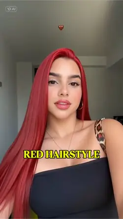 Red Hairstyle 