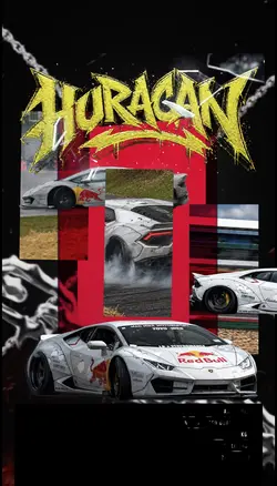 Huracan 3D wallpaper