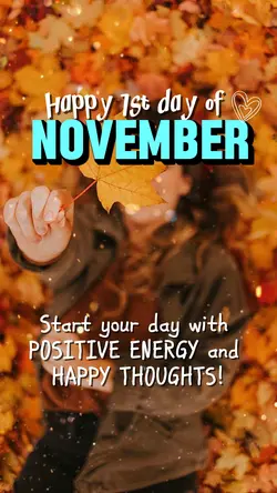 1st Day of November 