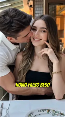 Novio falso beso