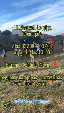 Festival de pipas🪁