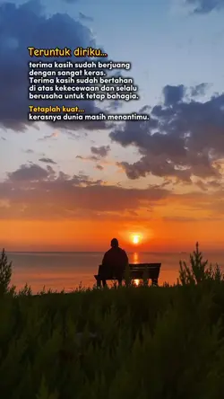 Teruntuk diriku