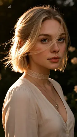 short hair ai effect