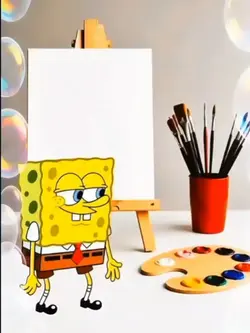Spongebob Painting