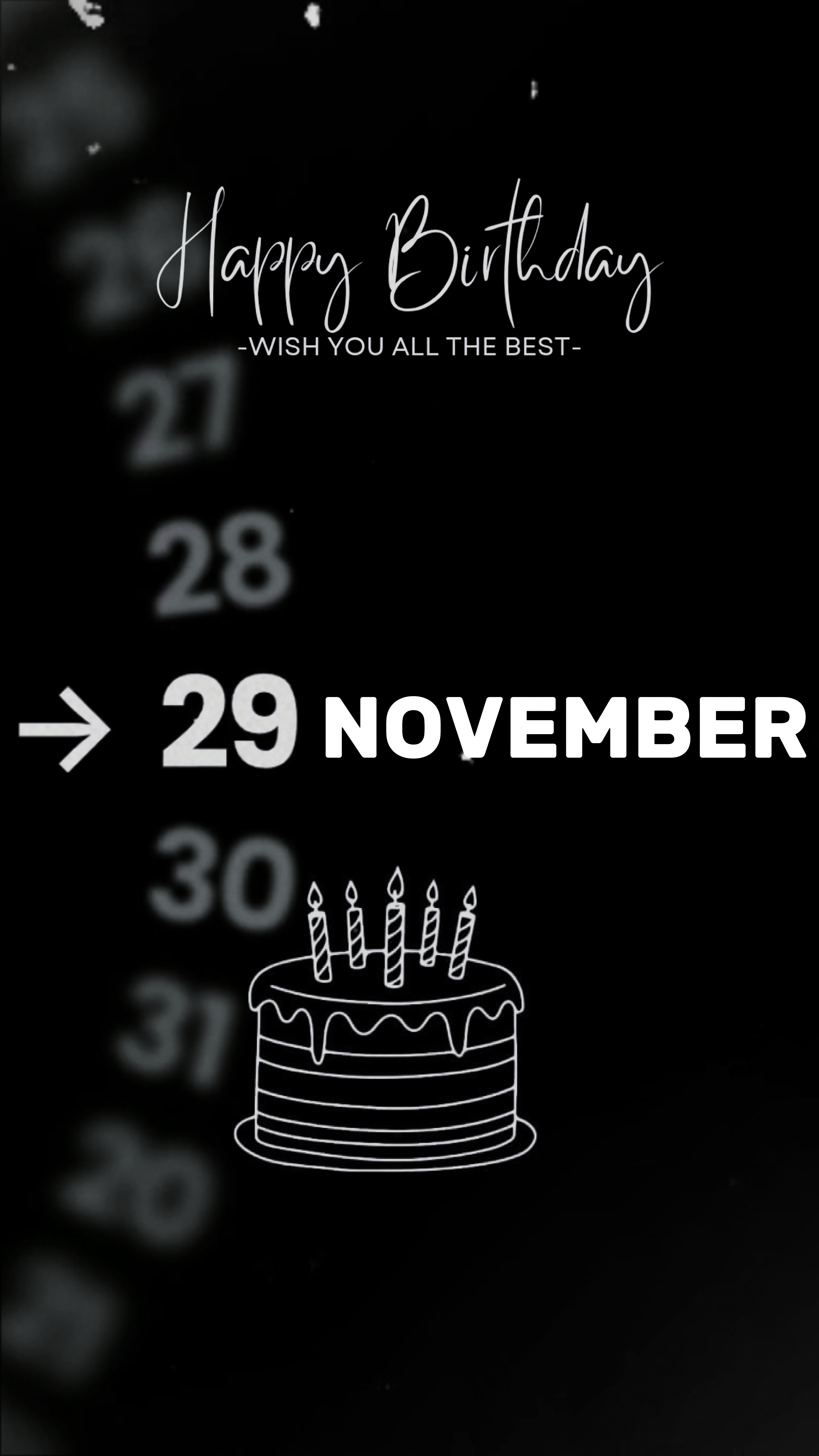 Hbd 29 November 