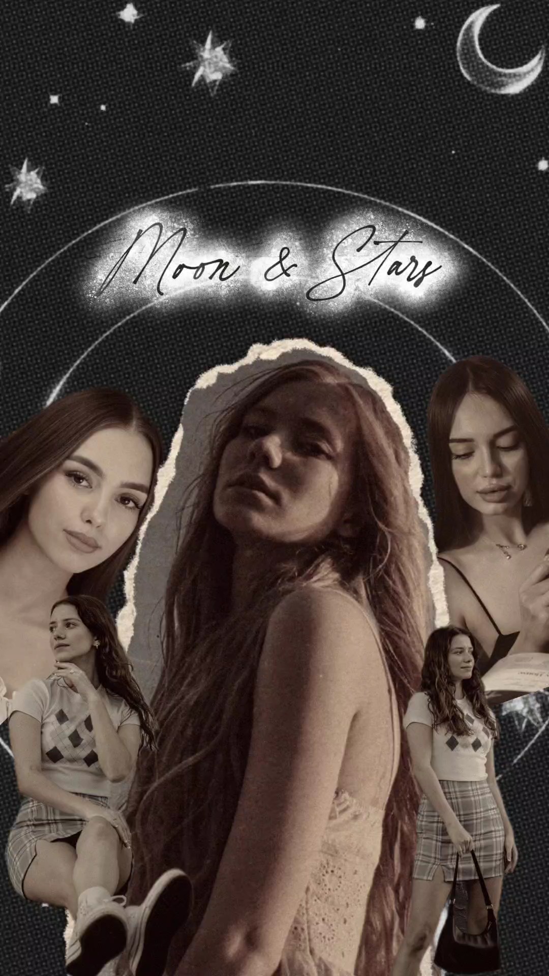Papel de parede das estrelas da lua