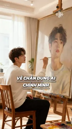 MẪU VẼ CHÂN DUNG AI