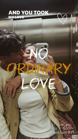 No ordinary love 🧡