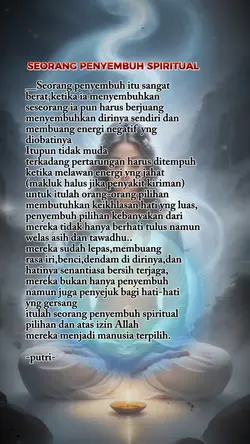 penyembuh spiritual
