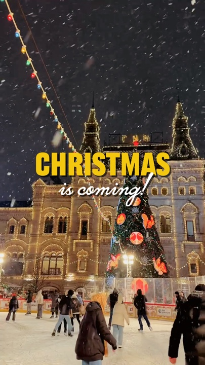 CHRISTMAS IS COMING
