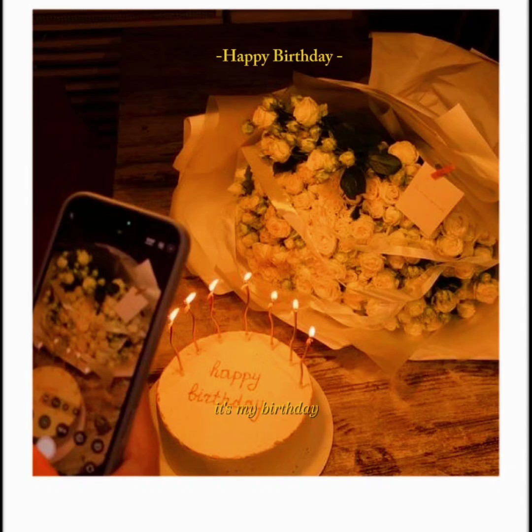 Joyeux anniversaire à moi 