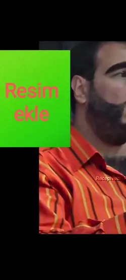 yeşil ekran şablon