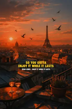 enjoy it while