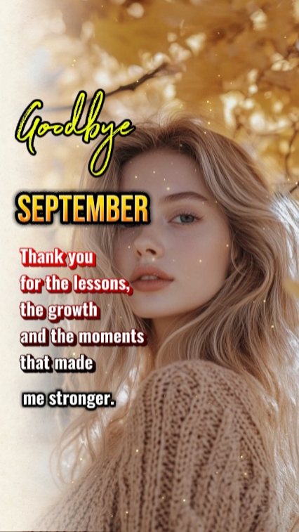 thank you september
