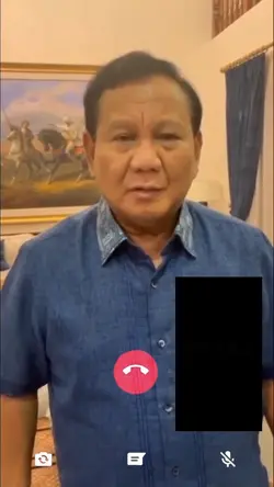 VC Prabowo ultah