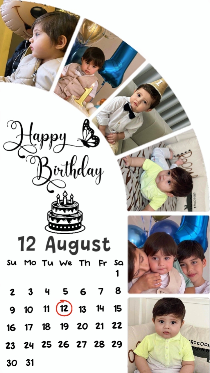 hbd son 12August