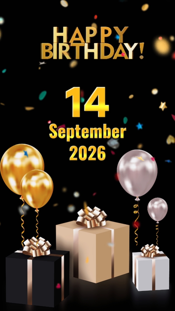 hbd 14 September 