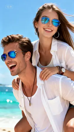 COUPLE BEACH