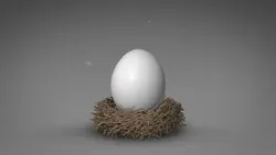 exploding egg