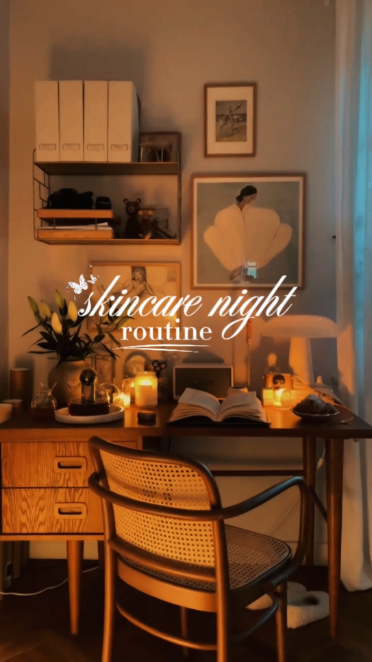 Noite de cuidados com a pele