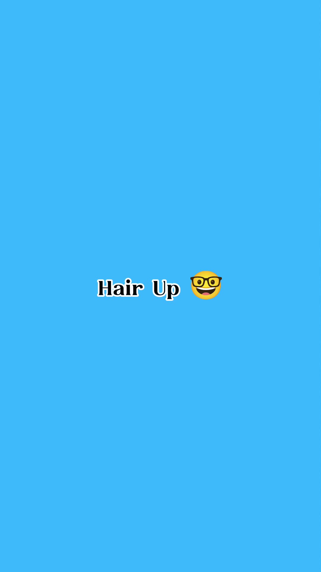 hair up