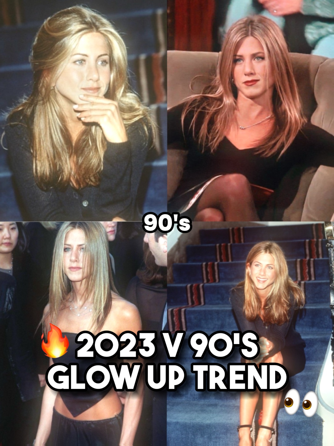 2023 vs 90's glowup