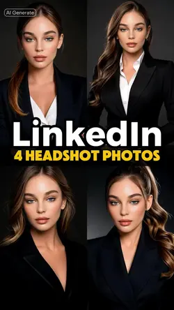 4 Headshot Photos AI