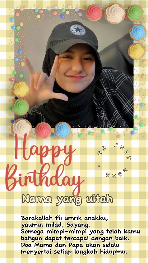 anakku ulang tahun