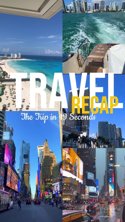 travel recap