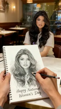 Women's Day Sketch