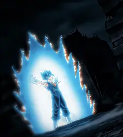 super saiyan blue