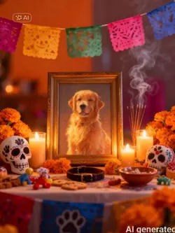 Pet Día de Muertos