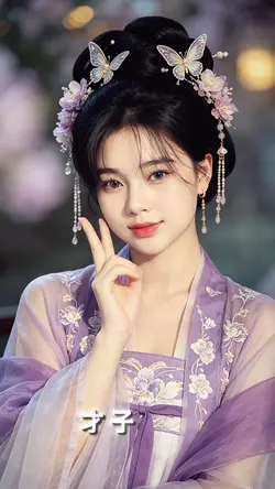 Ai Purple Hanfu